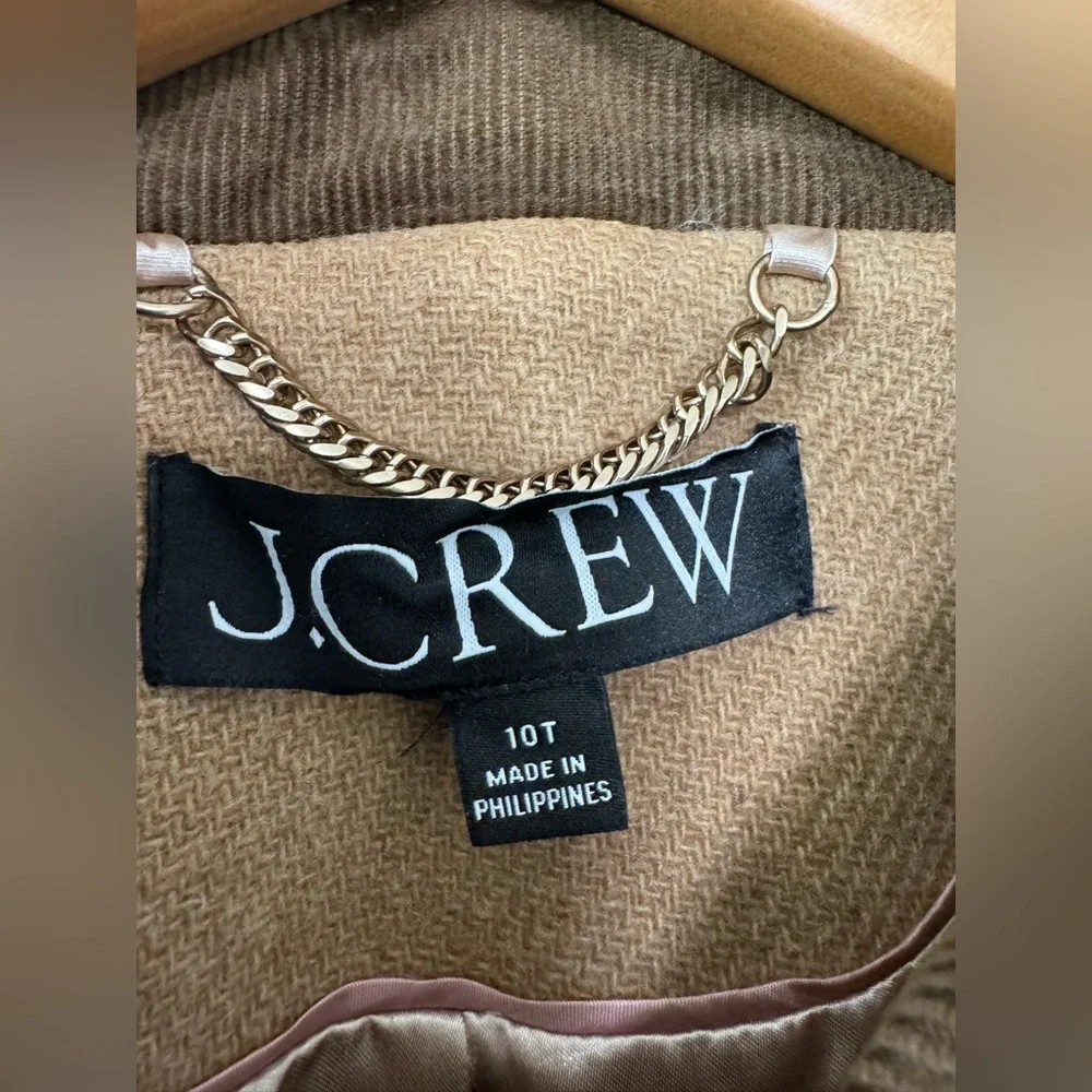 J. Crew Women's Coat with Gold Accents - Picture 3 of 12
